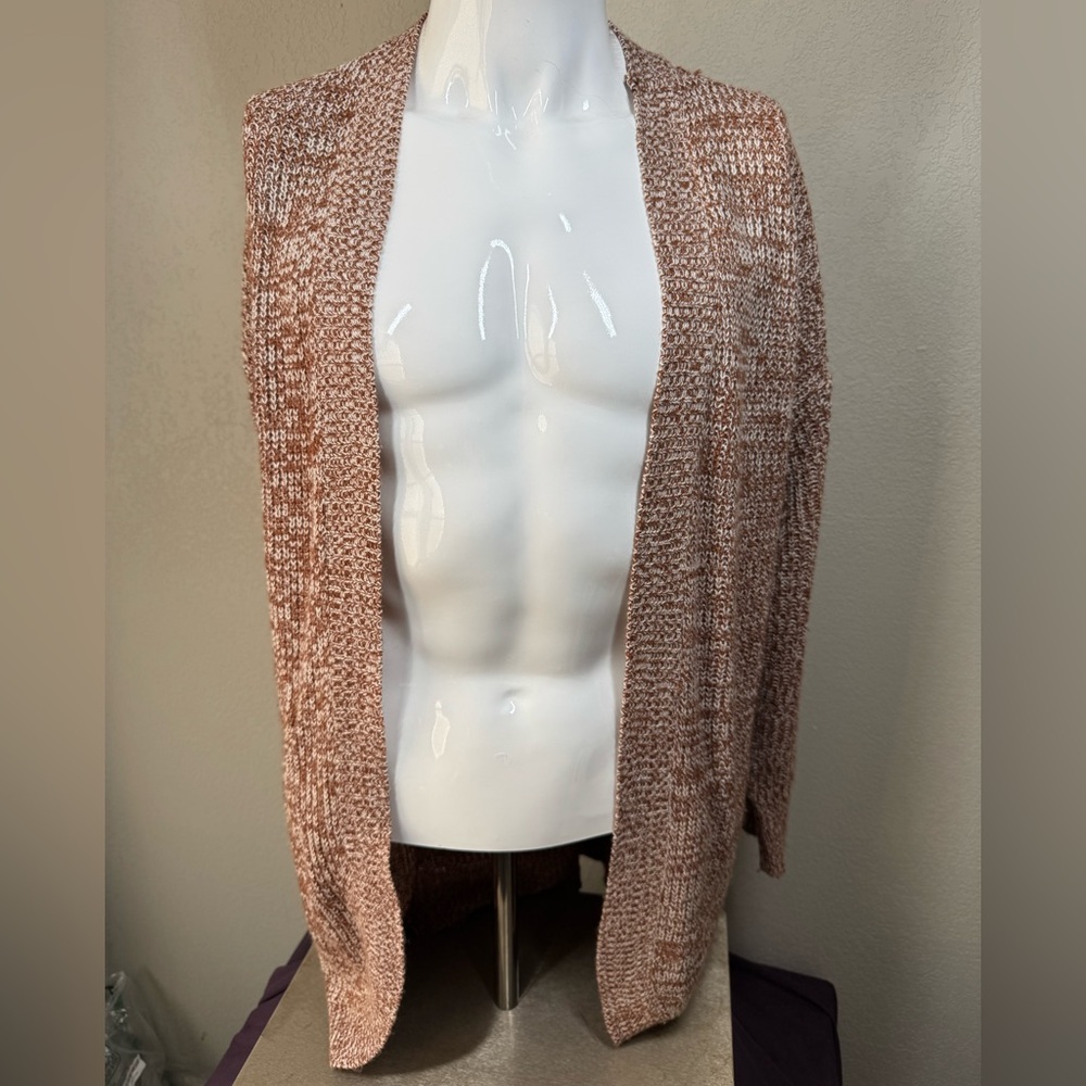 Cozy Knit Open Cardigan by No Comment